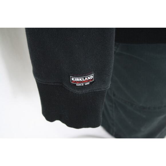Kirkland Signature Big Logo Costco Black Crewneck Sweatshirt Mens XL dunk - Picture 3 of 5